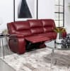 Camila Upholstered Motion Reclining Sofa in Deep Red by Coaster - COA-610241 - Image 3 of 0