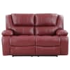 Camila Upholstered Motion Reclining Loveseat in Deep Red by Coaster - COA-610242 - Image 1 of 0