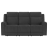 Brentwood Upholstered Motion Reclining Sofa in Charcoal by Coaster - COA-610284 - Image 3 of 0