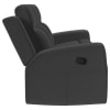 Brentwood Upholstered Motion Reclining Sofa in Charcoal by Coaster - COA-610284 - Image 5 of 0