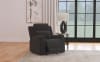 Brentwood Upholstered Reclining Chair in Charcoal by Coaster - COA-610286 - Image 2 of 0