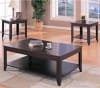 3 Piece Occasional Table Set in Cappuccino Finish by Coaster - 700285 - Image 1 of 0