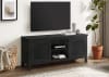 Concord 60"Inch 2-Door TV Stand Console in Distressed Java Finish by Coaster - COA-701782 - Image 2 of 0