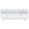 Casey 60"Inch 2-Drawer Wood TV Stand in White Finish by Coaster - COA-701972 - Image 3 of 0