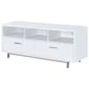 Casey 60"Inch 2-Drawer Wood TV Stand in White Finish by Coaster - COA-701972 - Image 4 of 0