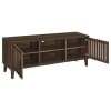 Sedona 60"Inch 2-Door Wood TV Stand in Dark Pine Finish by Coaster - COA-701982 - Image 3 of 0