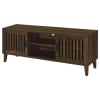 Sedona 60"Inch 2-Door Wood TV Stand in Dark Pine Finish by Coaster - COA-701982 - Image 5 of 0