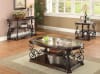 Ornate Coffee Table in Deep Merlot Finish by Coaster - 702448 - Image 1 of 0