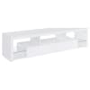 Jude 71"Inch 3-Piece TV Stand Entertainment Center in White High Gloss Finish by Coaster - COA-704251-3 - Image 3 of 0