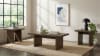 Decker 3 Piece Cocktail Table Set in Walnut Oak Finish by Coaster - 706488-S3 - Image 1 of 0