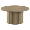 Hamlyn 3 Piece Round Cocktail Table Set in Natural Oak Finish by Coaster - 706498-S3 - Image 5 of 0