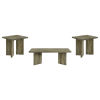 Andando 3 Piece Coffee Table Set in Mango Brown Finish by Coaster - COA-708498 - Image 2 of 0