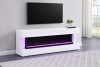 Vallerie 71"Inch BT Speaker TV Stand Fireplace Console in White Finish by Coaster - COA-710023 - Image 1 of 0