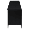 Amherst 78"Inch 4-Door Metal TV Stand in Natural and Black Finish by Coaster - COA-710035 - Image 5 of 0