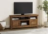 Payne 60"Inch TV Stand Media Console in Distressed Brown Finish by Coaster - COA-710042 - Image 2 of 0