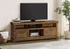 Payne 70"Inch TV Stand Media Console in Distressed Brown Finish by Coaster - COA-710043 - Image 2 of 0