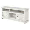 Payne 60"Inch TV Stand Media Console in Distressed White Finish by Coaster - COA-710052 - Image 5 of 0