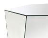 Capella 3 Piece Mirrored and Silvered Coffee Table Set in Mirror and Silver Finish by Coaster - COA-710446 - Image 4 of 0