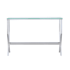 Saide Rectangular Glass Top Console Table in Mirror and Chrome Finish by Coaster - COA-720339 - Image 3 of 0