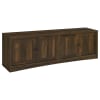 Laughlin 78"Inch 4-Door TV Stand in Dark Pine Finish by Coaster - COA-724123 - Image 1 of 0