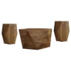 Zalika 3 Piece Cocktail Table Set in Natural Finish by Coaster - 724188-S3 - Image 2 of 0