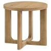 Kessler 3 Piece Round Cocktail Table Set in Light Oak Finish by Coaster - 735988-S3 - Image 3 of 0