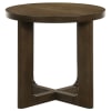 Kessler 3 Piece Round Cocktail Table Set in Brown Finish by Coaster - 735998-S3 - Image 5 of 0