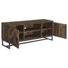 Myles 60"Inch 2-Door Wood TV Stand in Rustic Oak Finish by Coaster - COA-736052 - Image 3 of 0