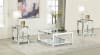 Valentina 3 Piece Mirrored Coffee Table Set in Silver and Mirror Finish by Coaster - COA-736218 - Image 1 of 0