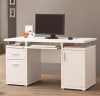 Computer Desk in White Finish by Coaster - 800108 - Image 2 of 0
