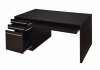 Desk in Cappuccino Finish by Coaster - 800982 - Image 3 of 0