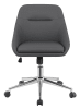 Grey Leatherette Adjustable Height Office Chair by Coaster - 801422 - Image 2 of 0