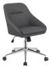 Grey Leatherette Adjustable Height Office Chair by Coaster - 801422 - Image 3 of 0