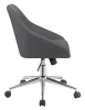 Grey Leatherette Adjustable Height Office Chair by Coaster - 801422 - Image 4 of 0