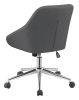 Grey Leatherette Adjustable Height Office Chair by Coaster - 801422 - Image 5 of 0