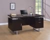 Glavan Desk in Cappuccino Finish by Coaster - 801521 - Image 1 of 0