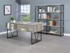 Analiese Writing Desk in Grey Driftwood Finish by Coaster - 801999 - Image 2 of 0