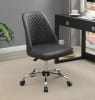 Grey Leatherette Adjustable Height Office Chair by Coaster - 881196 - Image 1 of 0