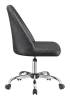 Grey Leatherette Adjustable Height Office Chair by Coaster - 881196 - Image 2 of 0