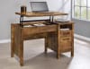 Delwin Lift Top Office Desk in Antique Nutmeg Finish by Coaster - 881240 - Image 1 of 0