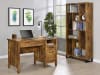 Delwin Lift Top Office Desk 2 Piece Home Office Set in Antique Nutmeg Finish by Coaster - 881240-S - Image 1 of 0