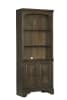 Hartshill Door Bookcase in Burnished Oak Finish by Coaster - 881286 - Image 1 of 0