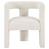Petra Boucle Upholstered Accent Side Chair in White by Coaster - COA-902881 - Image 1 of 0