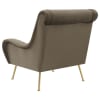 Ricci Accent Chair in Truffle Velvet Fabric by Coaster - 903044 - Image 5 of 0