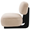 Duffie Upholstered Armless Accent Chair in Camel and Black by Coaster - COA-903097 - Image 5 of 0