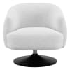 Swivel Accent Chair in Beige Fabric by Coaster - 905739 - Image 3 of 0