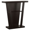 Evanna 2-Shelf Wood Console Table in Cappuccino Finish by Coaster - COA-950136 - Image 1 of 0