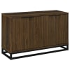 Ryatt 4-Door Wood Accent Cabinet in Dark Pine Finish by Coaster - COA-950393 - Image 1 of 0
