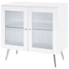 Nieta 3-Door Wood Accent Cabinet in White High Gloss Finish by Coaster - COA-950396 - Image 5 of 0