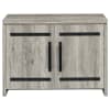 Enoch 2-Door Wood Accent Cabinet in Grey Driftwood Finish by Coaster - COA-950785 - Image 4 of 0